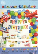 Lufik SZÜLINAPI GIRLAND SZETT 118DB-OS LUFI JÁRMŰVEK REPÜLŐGÉP