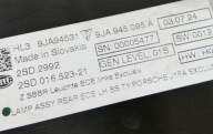 PORSCHE TAYCAN 9JA945095A light left rear part rear LED