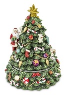 Vianočná dekorácia Pozitíva Otáčajúci vianočný stromček