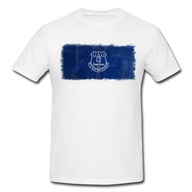 KOSZULKA T-SHIRT DZIECIĘCA BIAŁA [2XS] 104CM EVERTON F.C + MODNE WZORY