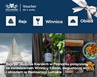 BON VOUCHER / REJS jachtem + zwiedzanie winnicy + obiad (dla 1 osoby)