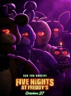 Plakat Five Nights at Freddy's 2023 70x50cm Obraz