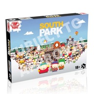 Puzzle Mestečko South Park 1000 dielikov, značka CLEMENTONI. Winning Moves