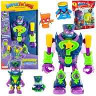 SUPERBOT ENIGMA SUPER THINGS ZINGS DUŻY ROBOT + 4 FIGURKI ZESTAW MAGIC