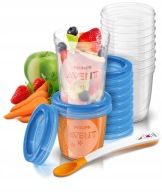 PHILIPS AVENT ÉTELTÁROLÓ EDÉNYKÉSZLET + KANÁL