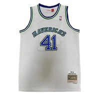 Koszulka Hombre Dallas Mavericks Dirk Nowitzki Jersey Mitchell & 1998-99