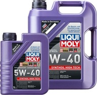 Motorový olej Liqui Moly Synthoil High Tech 1 l 5W-40 + Motorový olej syntetický Liqui Moly Synthoil High Tech 5 l 5W-40