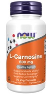 NOW FOODS L-CARNOSINE 500MG 50K KARNOZYNA