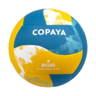MIKASA V330W, Competition Club Indoor Game Volleyball, Bleu/Jaune