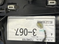upholstery door rear part left side AUDI A4 B9 8W0867487 leather