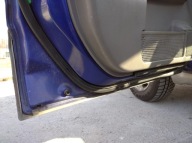 SUBARU FORESTER 2 II SG 02-06 door left front front GRANATOWE 2C3