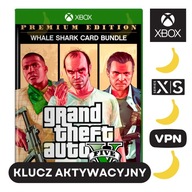 GRAND THEFT AUTO V GTA 5 PREMIUM + WHALE SHARK XBOX ONE SERIES X / S KLUCZ