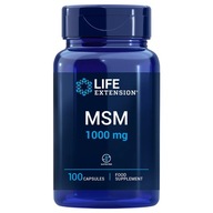 Life Extension MSM 1000 mg Metylsulfonylmetán 100 kapsúl