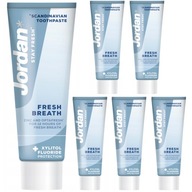 Zubná pasta Jordan Fresh Breath Svieži dych 6 Kusov75ml