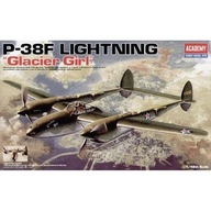 Model na zlepenie P-38F Lighting Glacier Girl 1/48