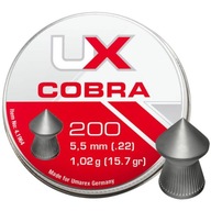 Umarex Śrut Diabolo Cobra Pointed Ribbed 5,5mm
