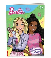 Książeczka Kolorowanka z naklejkami. Barbie Dreamhouse Adventures. NA-1203