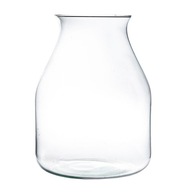 Sklenená váza W-537 H:25cm D:19cm