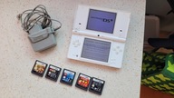 Konsola Nintendo DSi biała + 5 gier!!!