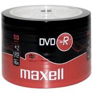 Płyty DVD-R 4,7 GB 16X MAXELL SP50