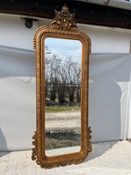 Zlaté vyrezávané zrkadlo s vertikálnou korunou!!!