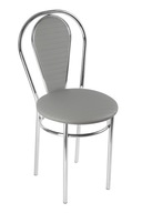 Jedálenská stolička Tulipán Plus Premium farba: sivá A11 x1