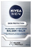 BALSAM Nivea MEN Silver Protect do Skóry Wrażliwej - Antybakteryjna Ochrona