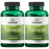 2x Swanson KURKUMA Turmeric 720 mg 100 kapsułek