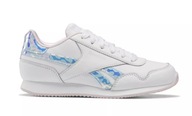 REEBOK ROYAL CL MLÁDEŽNÍCKA ŠPORTOVÁ OBUV BIELA VIAZANÁ 38 2Z6C5*