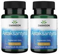 Swanson Astaxantín 4mg Xantofyl Antioxidant