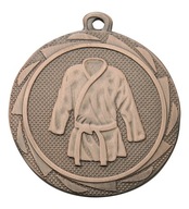 Medal kolor Brązowy, Judo, Karate, sztuki walki 45mm +wstążka