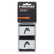 Frotka na rękę Head Wristband Striped 2.5 x 2 black/white