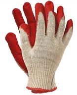 Rękawice robocze WAMPIRKI czerwone mocne M-GLOVE r.10 XL 1 para