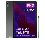 Tablet Lenovo Tab M11 TB330FU 10,95" 4/128GB Wi-Fi Grey + Rysik ZADA0024PL
