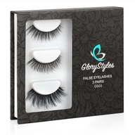 GloryStyles Umelé riasy GS03 3 páry