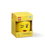 Pojemnik mini głowa LEGO Dziewczynka Oczko