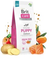 BRIT CARE DOG GRAIN-FREE PUPPY SALMON / Losos pre šteňatá 12kg