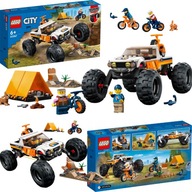 LEGO City - Przygody samochodem terenowym z napędem 4x4 (60387) + Gratis