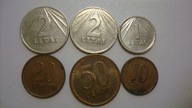 6 x moneta Litwa 1991 2 litai 1 litas i inne