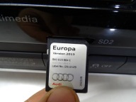 player navigation NAVI MMI MULTIMEDIA 2X SD AUDI A6 C7+ KARTA PAMIECI