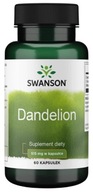 Swanson Dandelion 515mg 60 kaps. Wątroba Detoks Naturalny środek moczopędny