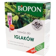 BIOPON Nawóz do roślin iglastych - 3kg na 75m2