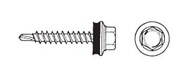 WKRĘT SAMOWIERTNY 4.8*55MM RAL 3011 200SZT.