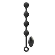 NEXUS - QUATTRO REMOTE CONTROL VIBRATING PLEASURE BEADS BLACK