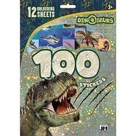 Dinosaury - 100 samolepiek s maľovan... neuvedený