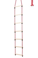 Drevený šnúrkový rebrík 7 priečok