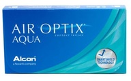 Soczewki miesięczne Air Optix Aqua, 3 szt. +0.25