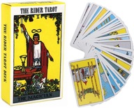 Zestaw klasycznych kart tarota The Rider Tarot