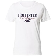 HOLLISTER by Abercrombie T-shirt Koszulka z Logo S