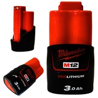 Bateria milwaukee m12 b3 3.0ah milwaukee m12 akumulator 3ah 4932451388